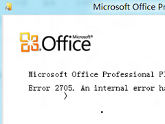 Windows8ϵͳOfficeװʧܱ2705δ