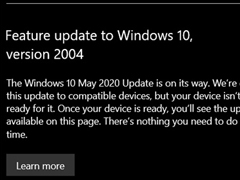 ΢Win10 Updateҳ棺ѲWin10汾2004