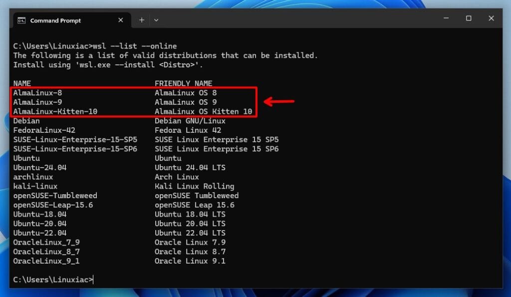 AlmaLinux  Win11 Linux ϵͳƹ΢Ӧ̵