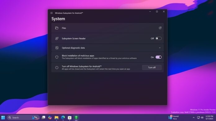 Win11 WSA ʽϾţ΢̵¼Ӧ