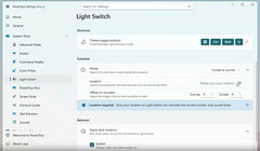 ΢ PowerToys ¹ Light Switch ֧ Win11 ǳģʽԶл