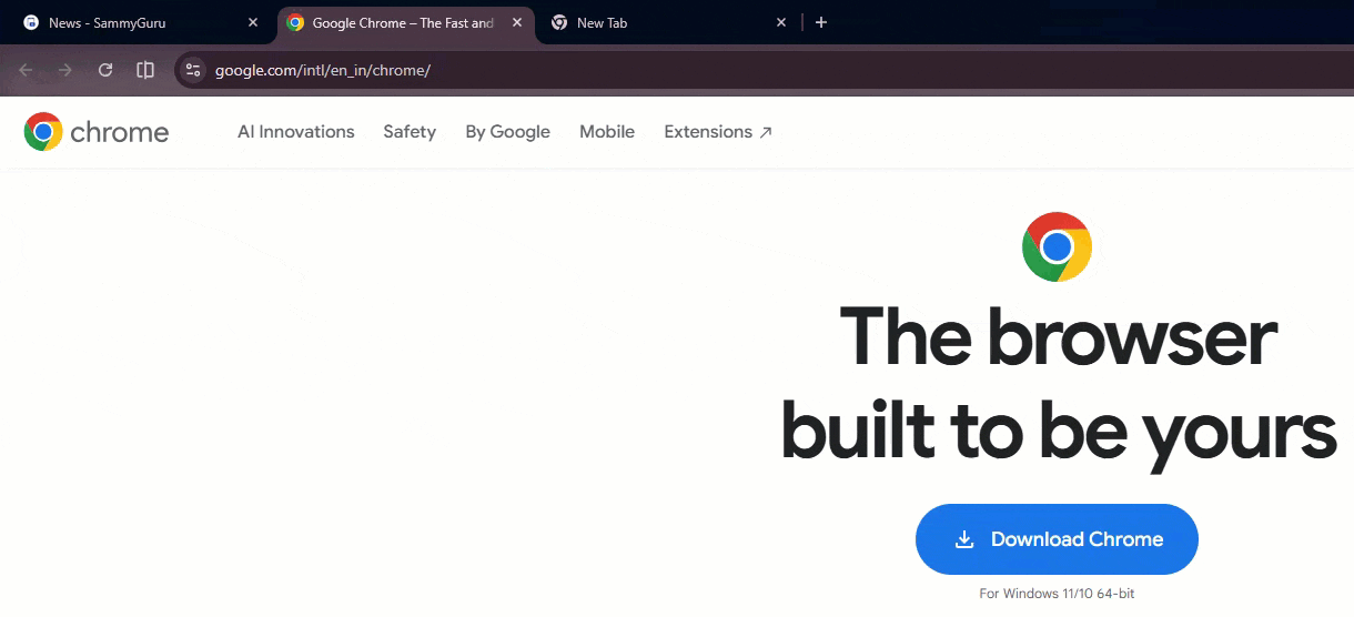 谷歌 Chrome 新功能:跨设备共享标签页