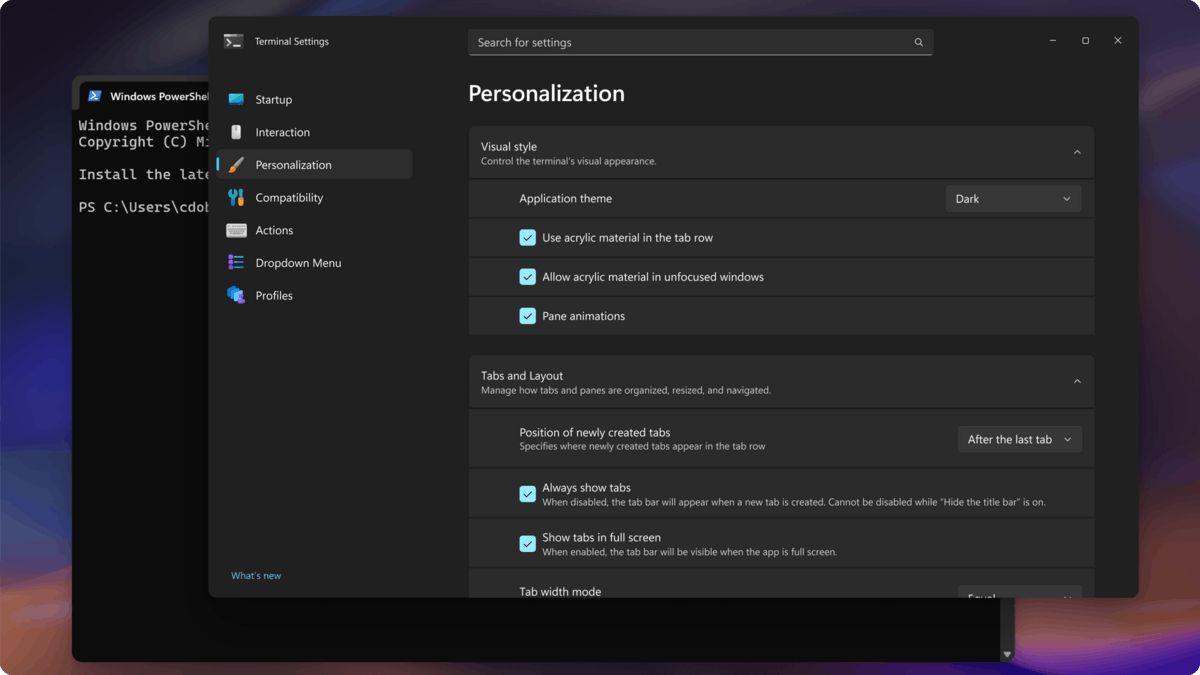 ΢�������ع� Win11 Windows Terminal 