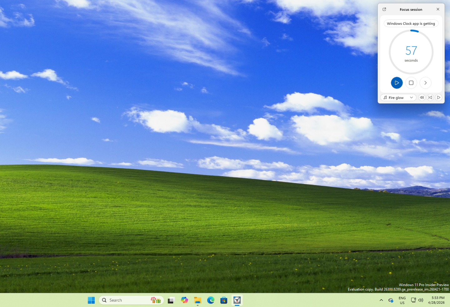 ΢������ Win11 ʱ��Ӧ�ã���ǿ��רע