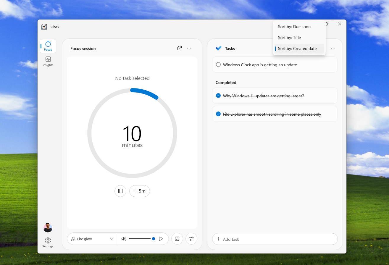 ΢������ Win11 ʱ��Ӧ�ã���ǿ��רע