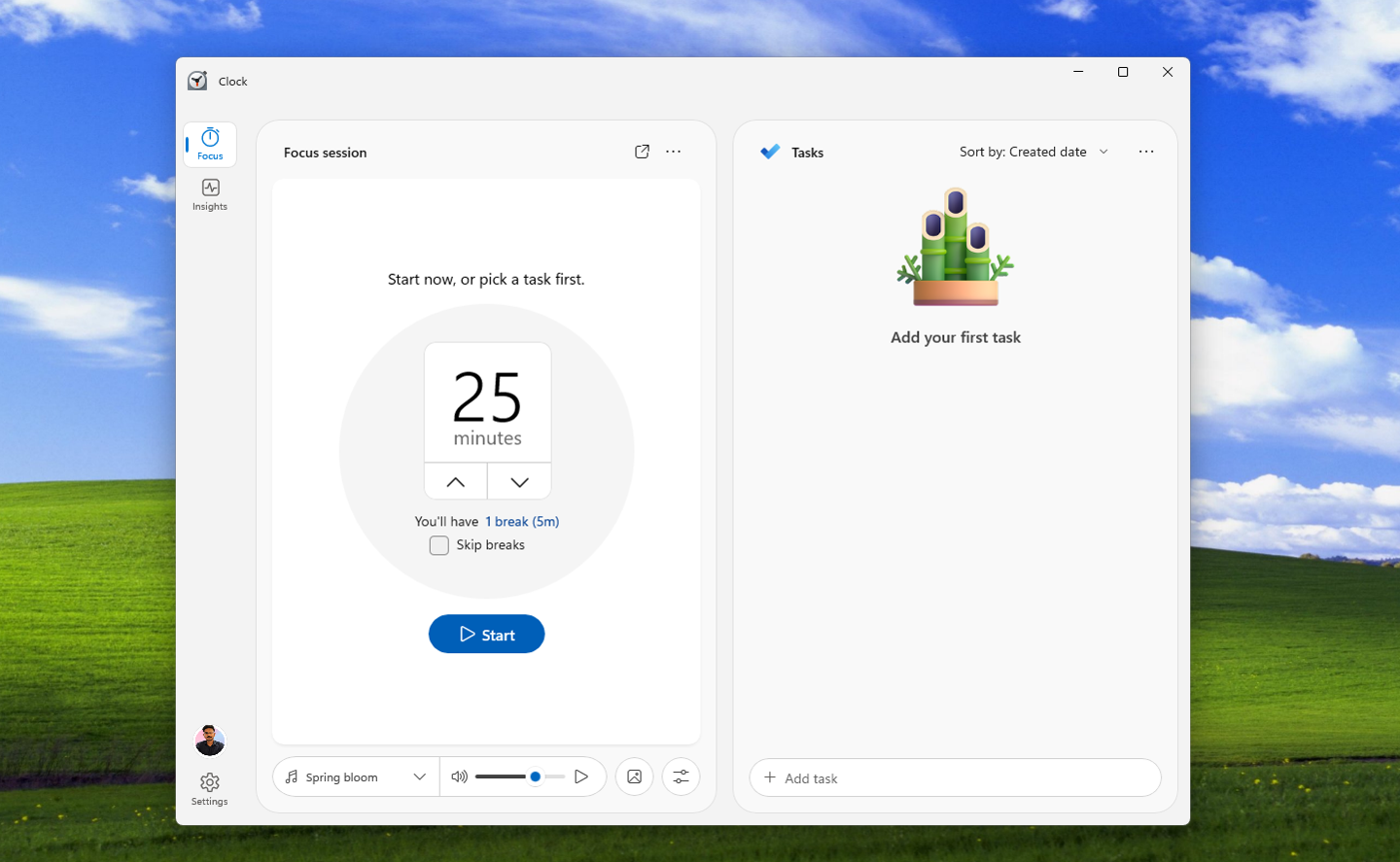 ΢������ Win11 ʱ��Ӧ�ã���ǿ��רע